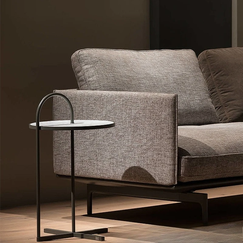 Marble special-shaped simple Italian style sofa corner few modern office leisure edge few