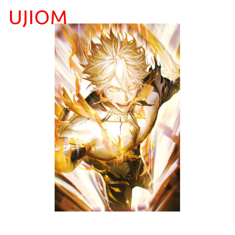 UJIOM Phainon Seductive Man Graphics Wall Sticker  Honkai Star Rail Popular Customizable Room Poster Decal Cool Vestibulec Decor