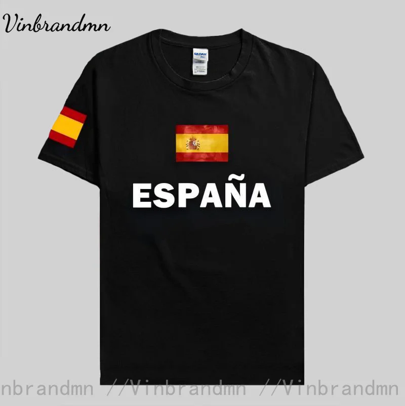 Kingdom of Spain Espana T Shirt Man 2023 T-shirts Cotton Nation Team Cotton Meeting Tees Streetwear Fitness ESP Spanish Spaniard