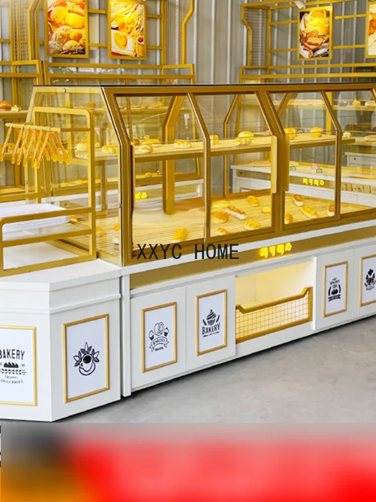 Customized Bread Display Cabinets Nakajima Cabinet Side Cabinet Pastry Counter Cake Shop Display Stand