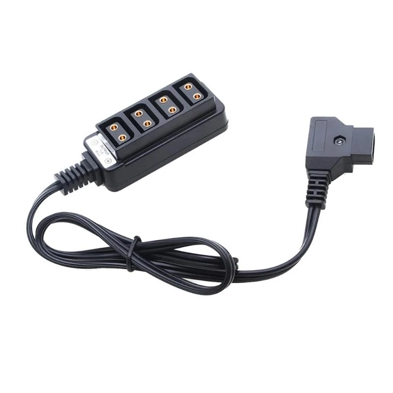 

D-Tap Male To 4-Port D-Tap Female Camera Power Supply Cable DTAP Four way Splitter for Anton V-mount Battery