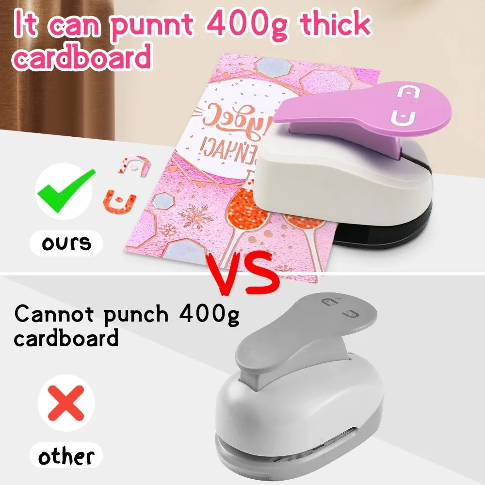 Precision Earring Display Card Hole Punch Portable Design Sturdy Metal Handmade Paper Punchers Multifunctional DIY Machine
