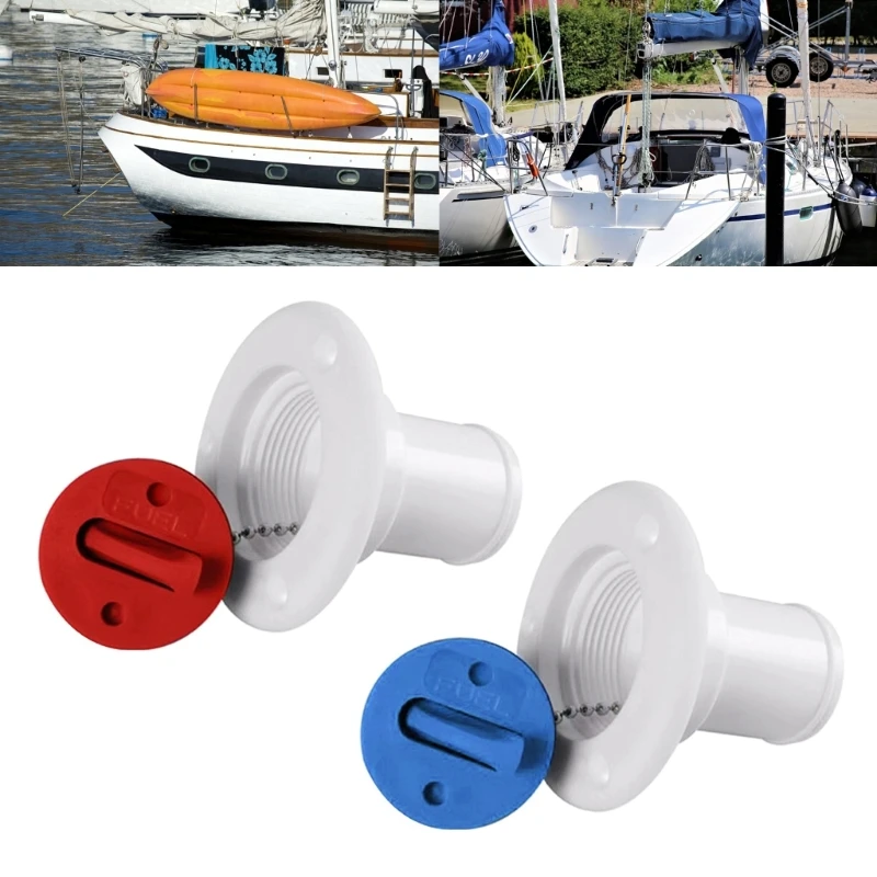 Nylon Marine Hardware Deck Filler Socket Yacht HatchsFilling Port