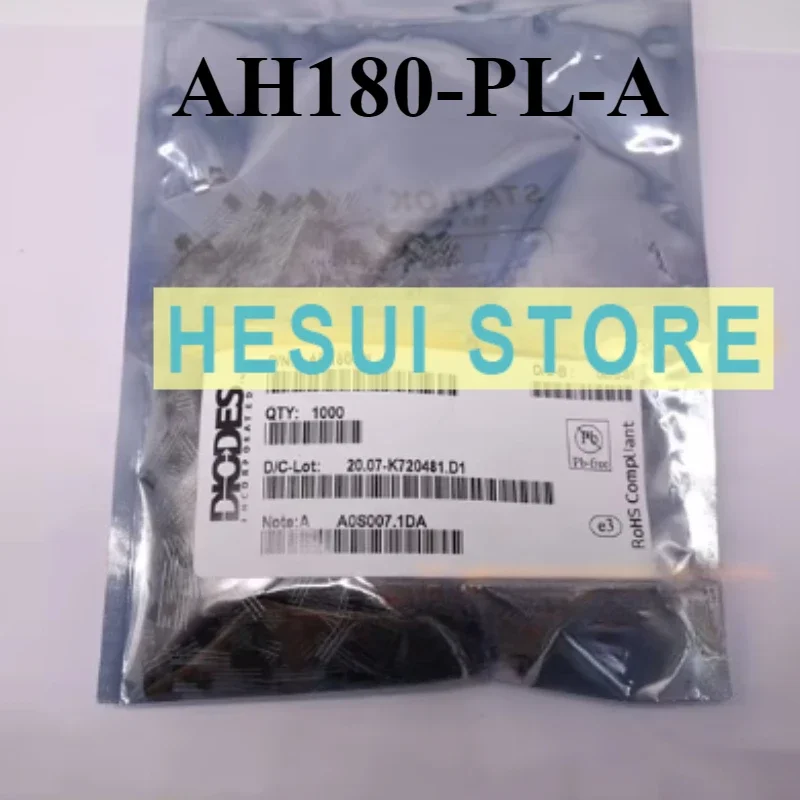 10PCS AH180-PL-A All-pole Hall switch for sensing and instrumentation automotive consumer electronics