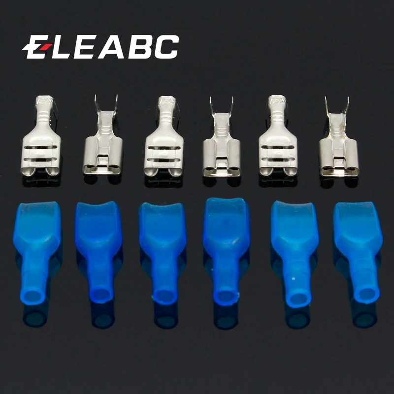 6.3mm Crimp Terminal Female Spade Connector with Case