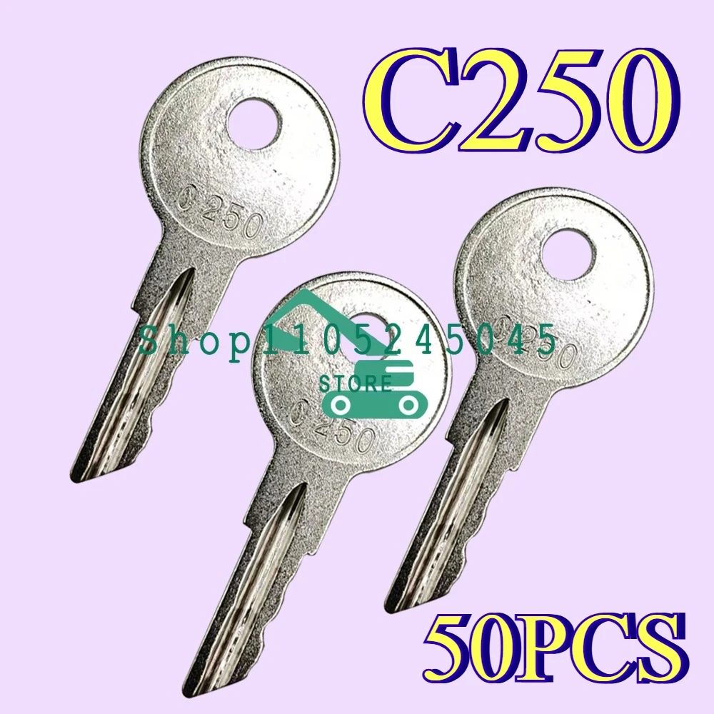 

Горячая распродажа: ключ зажигания C250 170151-001 для погрузчика Crown, 50 шт.