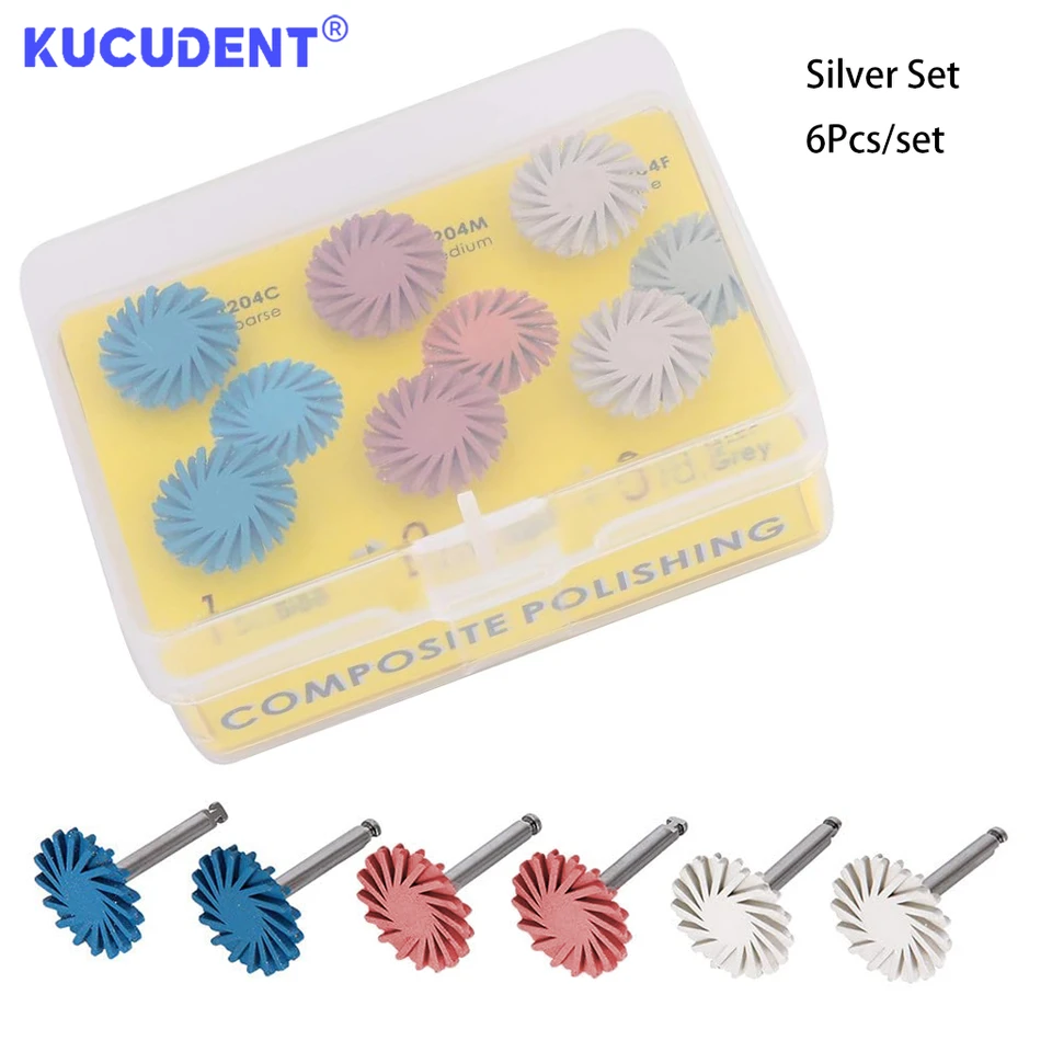 Dental Rubber Polisher Diamond System Burs RA Wheel Composite Resin Polishing Discs Spiral Flex Brush Dentistry Tools_voghion.com