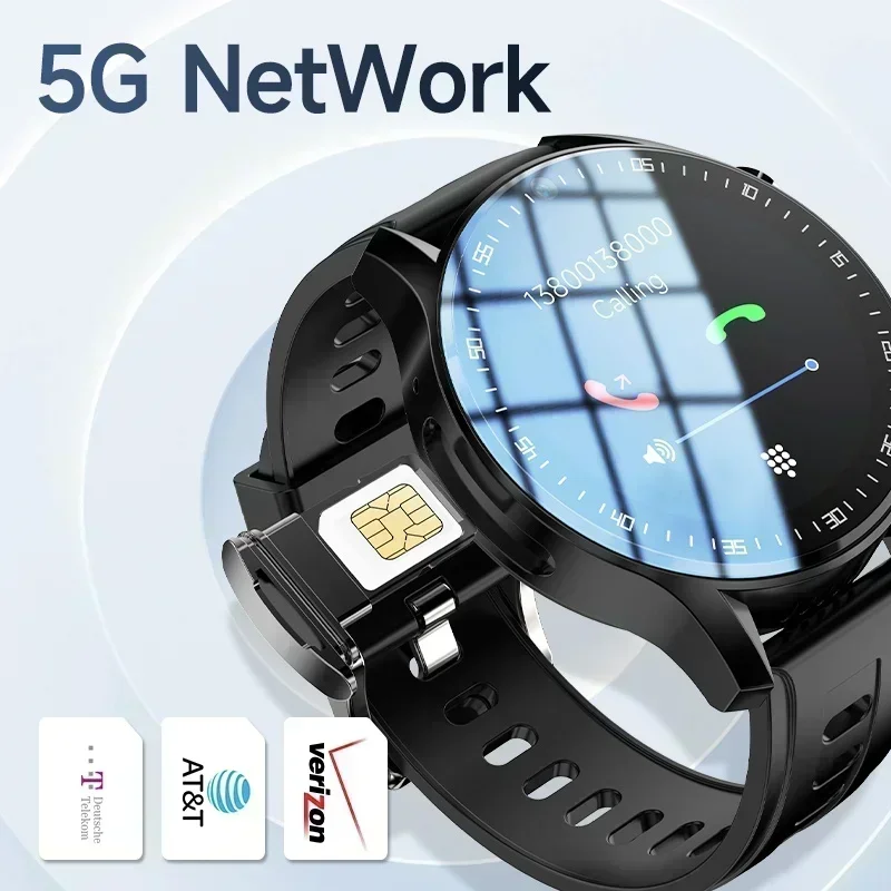 

4G Android dual camera video call SIM card smartwatch 128GB with WiFi GPS waterproof function Google Play Store