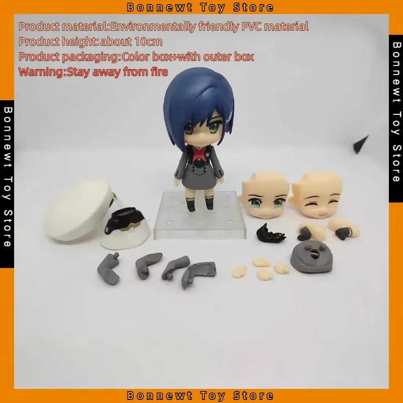 

10CM Darling in the Franxx Q Version Nendoroid 987#02 Berry Movable Face Changing Figure Model Boxed Ornament Wholesale