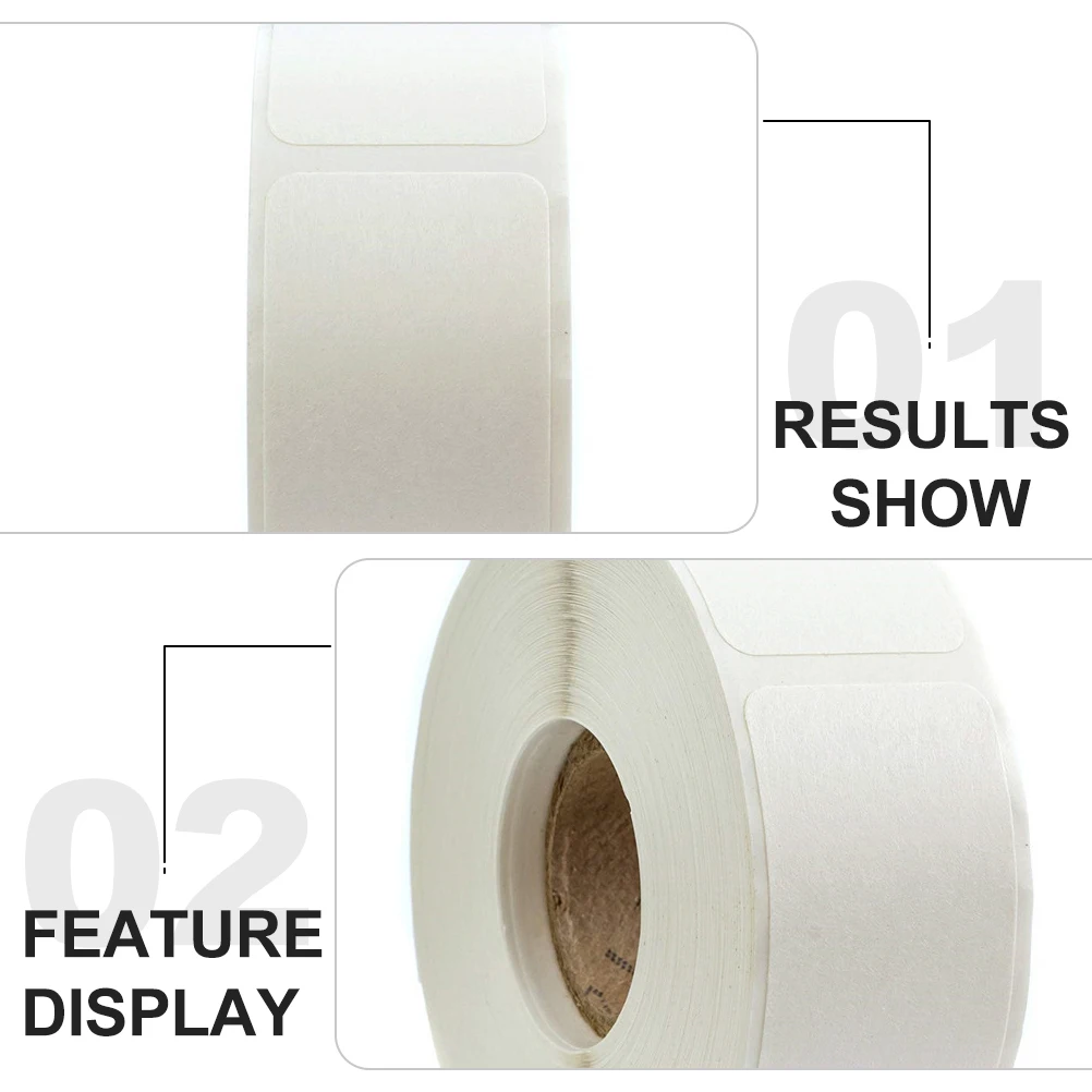 

2 Rolls adhesive Labels Blank Rectangle Stickers Envelope Sealing DIY Student Rectangle Sticker Practical Simple Design