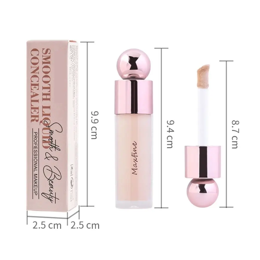 Liquid Face Concealer Even Skin Long-lasting Matte Foundation Cream Full Coverage Moisturizing Brighten Cream Makeup