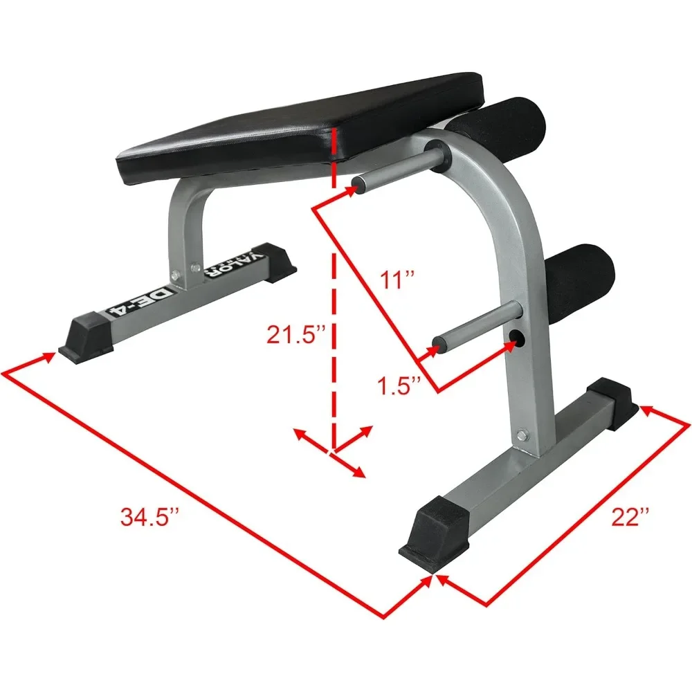 Decline Sit Up Bench and Abdominal Slant Board - Ab Crunch, Core Muscle Training Exercise Workout Machine Ab Bench