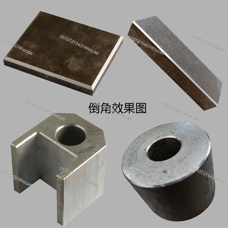 High-speed 900R multi-functional portable slide rail composite desktop arc straight edge curve die chamfering machine