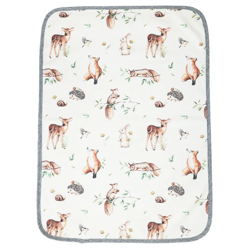 وسادة حفاضات مقاومة للماء للأطفال قابلة للغسل في الغسالة 100% قطن وسادة حفاضات لحديثي الولادة لفصل الصيف #5