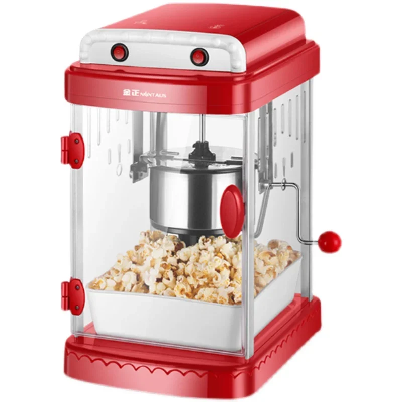 110V/220V Versatile Electric Popcorn Maker for Home or Store Use with Standard Voltage