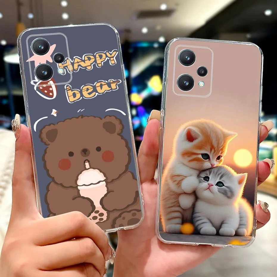 حافظة هاتف بتصميم جديد لهاتف Realme 9 Pro 5G 9 Pro + غطاء خلفي نحيف من البولي يوريثان الشفاف لهاتف Realme 9 4G 9Pro Plus 5G حافظات من السيليكون الناعم #4