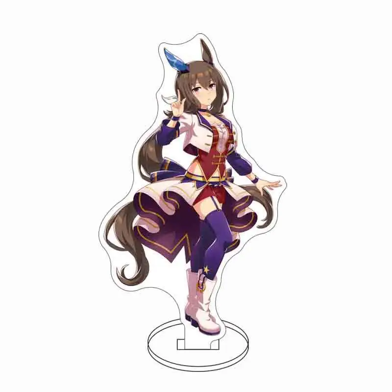 16CM Anime ‌Game Uma Musume Pretty Derby‌ Figure ‌Maruzensky Biwa Hayahide Air Shakur Manhattan Cafe Acrylic Stand Cos Ornaments view 2