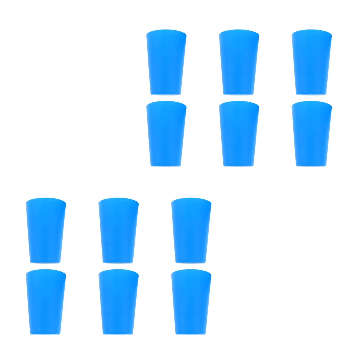 

12 Pcs Thickened Juice Cup Tumblers Cups Stackable Drinking Unbreakable Cocktail Restaurant Kitchen Stacking Iced Coffee