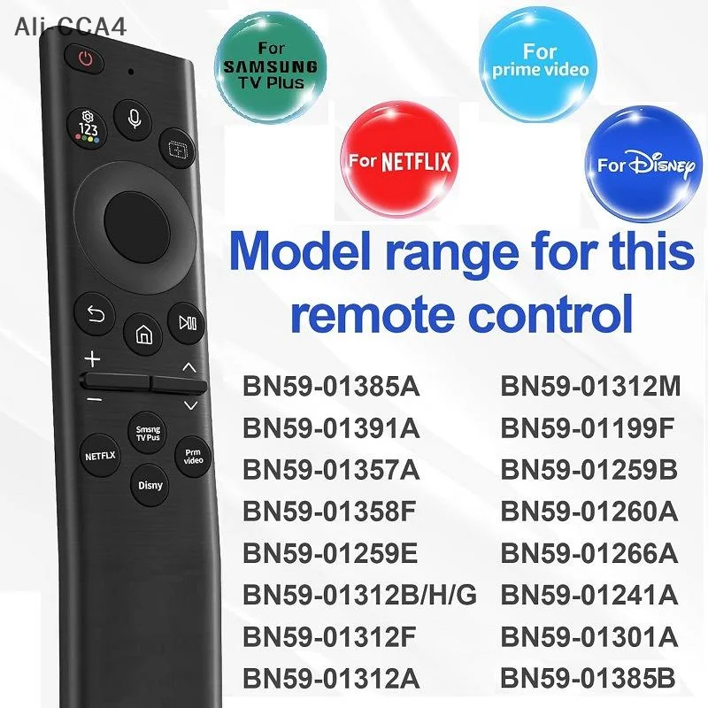 

2025 1Pc New BN59-01385A Remote Control Replacement Solar Charging And USB-C Charging Remote Control For Smart TV