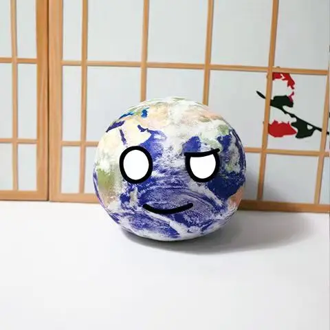 Muñeca de cuerpo Celestial de 9cm, Polandball, tierra, Luna, Venus, Urano, Neptune, Marte, Júpiter, Countryball, juguetes de peluche, regalos para niños, 40 estilos