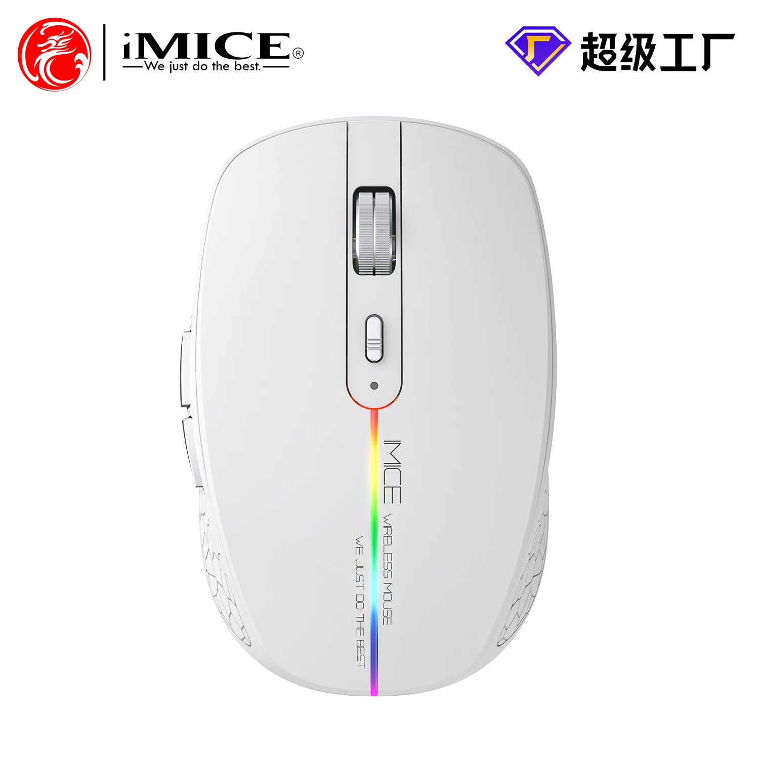 

G904 Lightweight Wireless Gaming Mouse with 3 Mode Wired 2.4G BT5.1 Up to DPI RGB Backlight Charging Base for Laptop Deskbtop