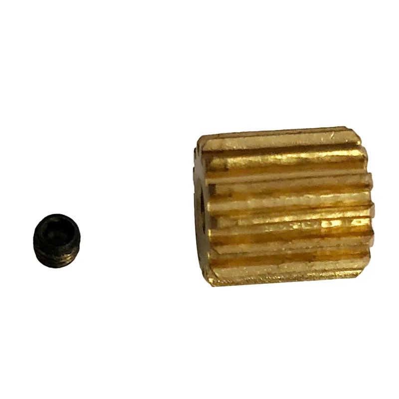 AS96-4X Logam Motor Gear QWJ05 untuk Xinlehong Hosim Q901 Q902 Q903 1/16 RC Mobil Suku Cadang Aksesoris