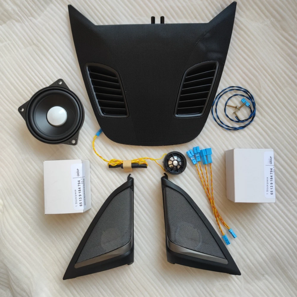 

Комплект для улучшения качества звука (Hifi) для BMW 5 серии G30 G31 (для BMW 520, 523, 525, 528, 530, 535, 2018-2023) — дверные твитеры