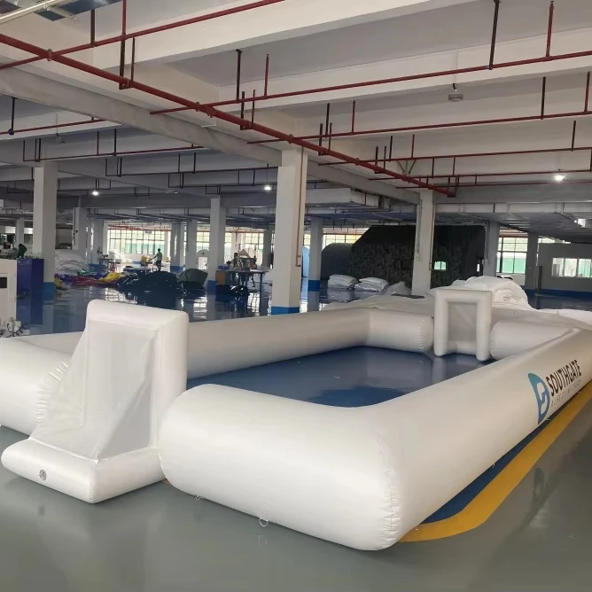 

Commercial Custom Inflatable Football Pitch Soccer Field Inflatable Soap Football Game for Outdoor Events