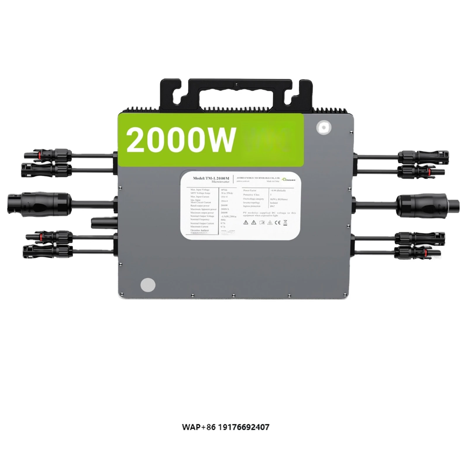 New Arrival Hybrid Micro Solar Inverter DEYE SUN2000G3-EU-230 2000W  in Stock