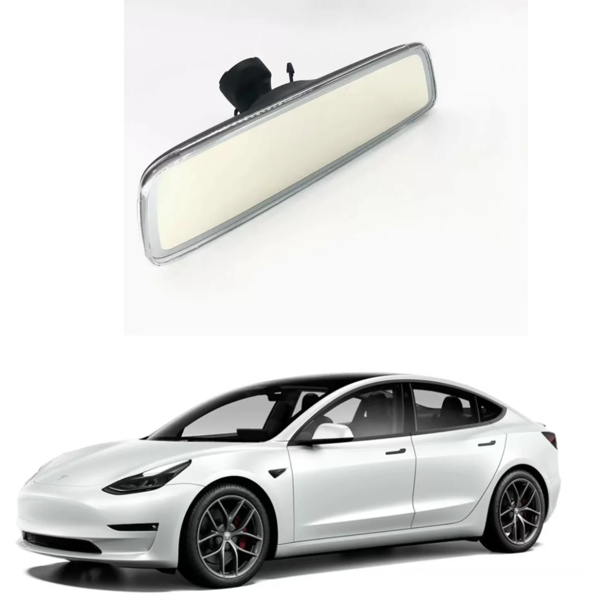 

Suitable for Tesla model 3 car interior mirror rearview mirror 1119904-01-G