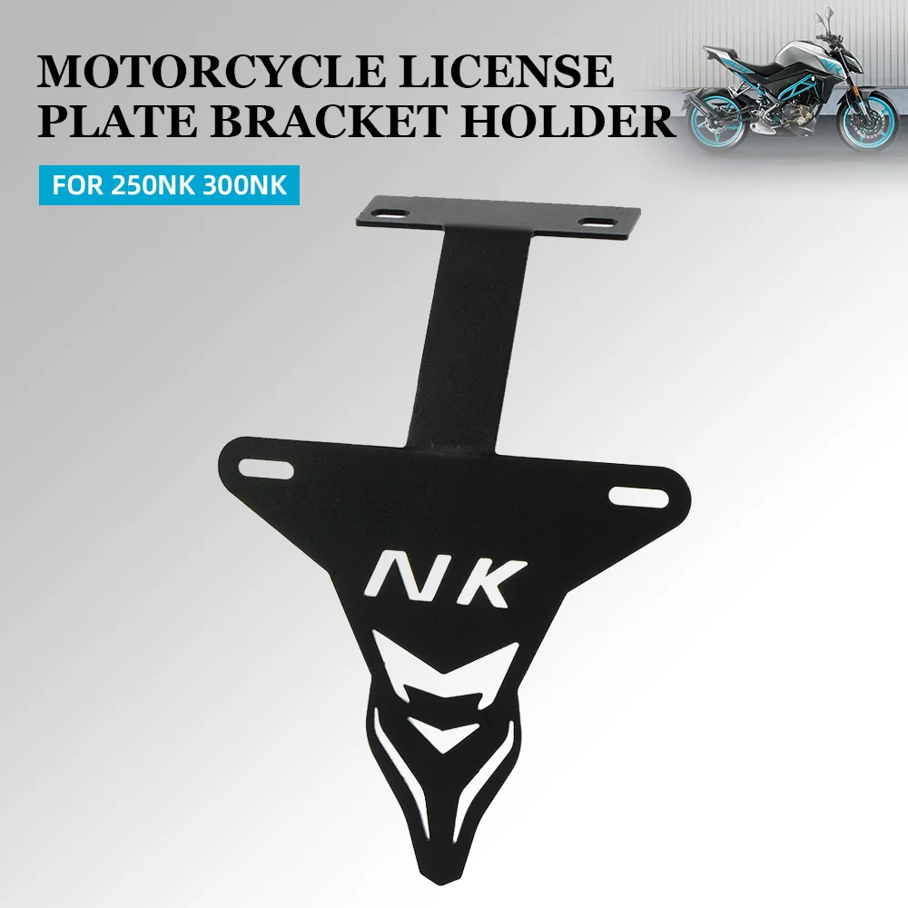 

Motorcycle For CFMOTO CF 250NK NK250 300NK NK 250 300 NK License Plate Holder Rear Fender Tidy Eliminator Registration Bracket