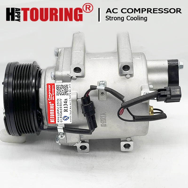 For Chery A3 Tiggo 1.6 AC Compressor ATC-106-BB0 ATC-106-BB2 ATC106BB0 ATC106BB2