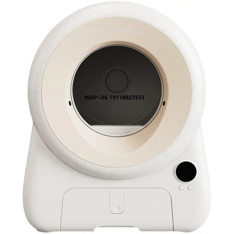

Smart Automatic Cat Box Self-Cleaning Plastic Automatic Cat Toilet with App Remote Control