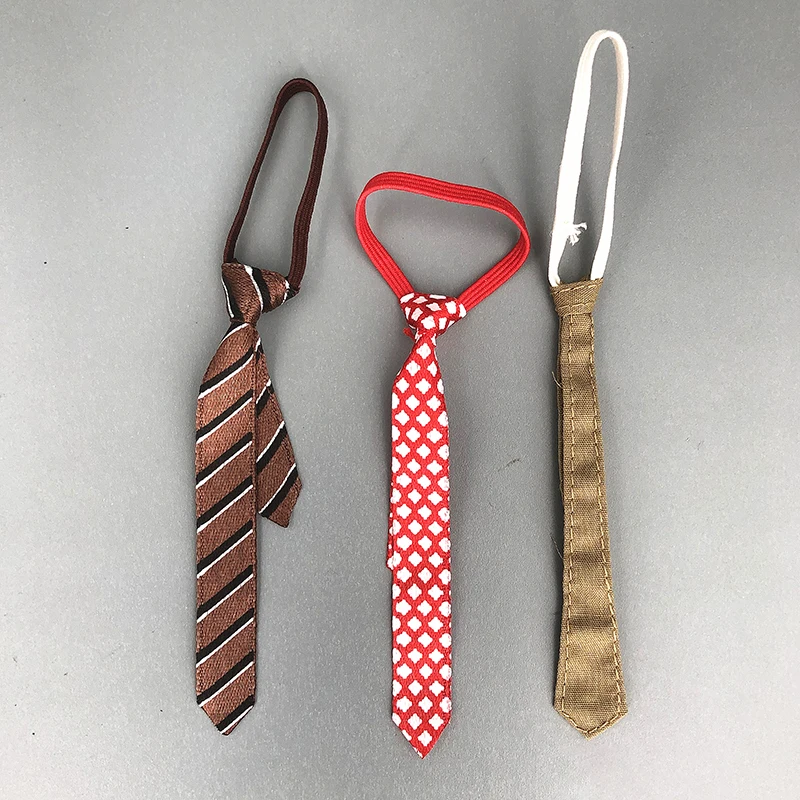 1/6 Scale Modern Fashion Men's Tie Model for 12''Figures DIY Accessories