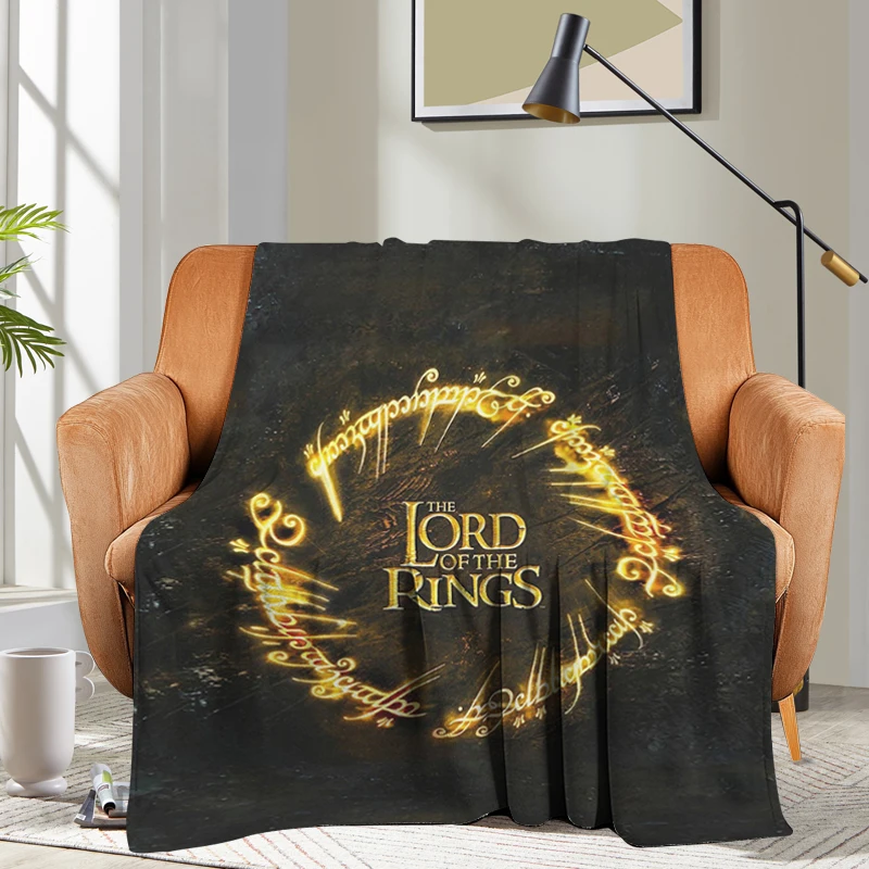 Sofa Blankets for Winter Warm The G-Lords of the G-Rings King Size Fleece Camping Custom Fluffy Soft Blankets Microfiber Bedding