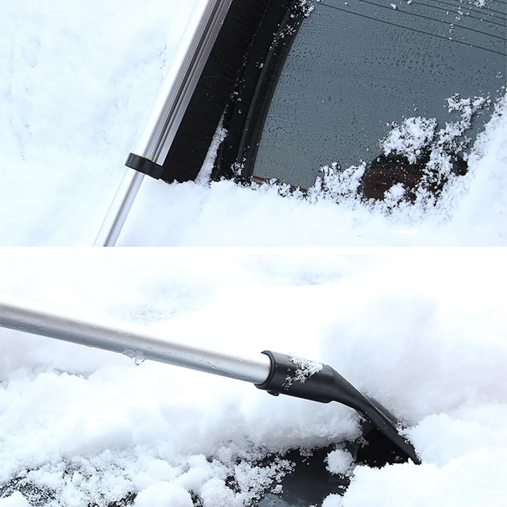 

Aluminum Alloy Snow Scraper Ice Shovel Retractable Extendable Rod Snow Brush for Car Motorcycle Truck Winter Maintenance