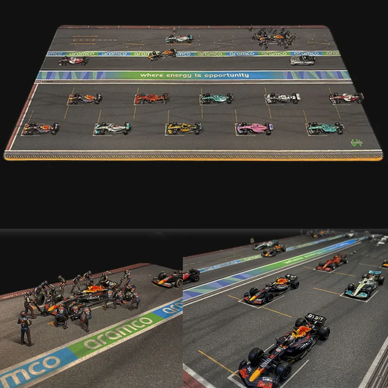 

2025 New 1:64 Scale Scene Mat Large Parking Lot For DiecastCar Model Vehicle Scene Accessory Racing Track Display Mouse Pad Show