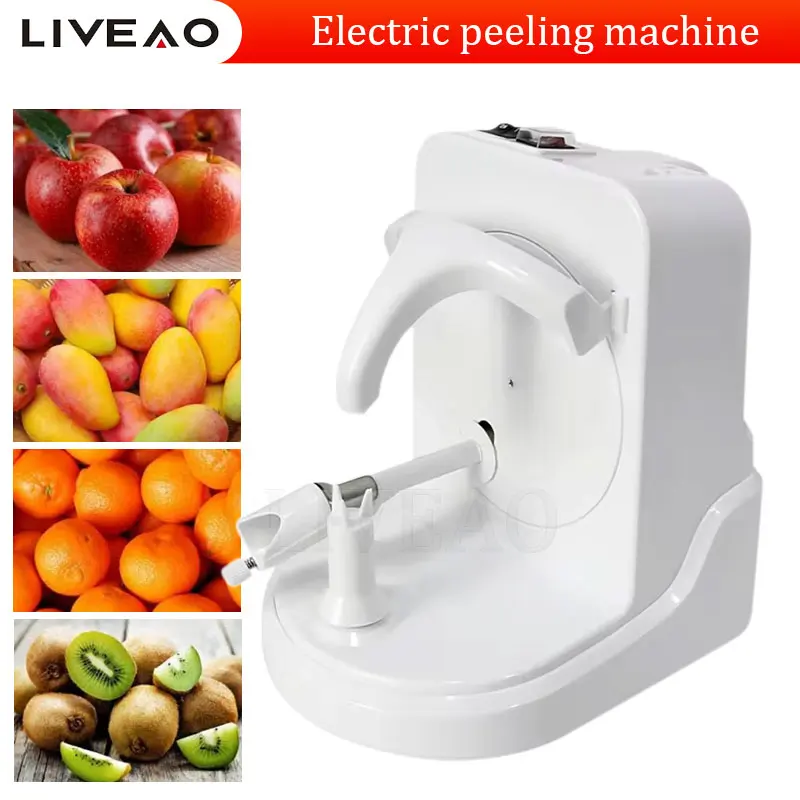 

Automatic Electric Small Lemon Peeler Mini Apple Orange Pear Fruit Peeling Machine