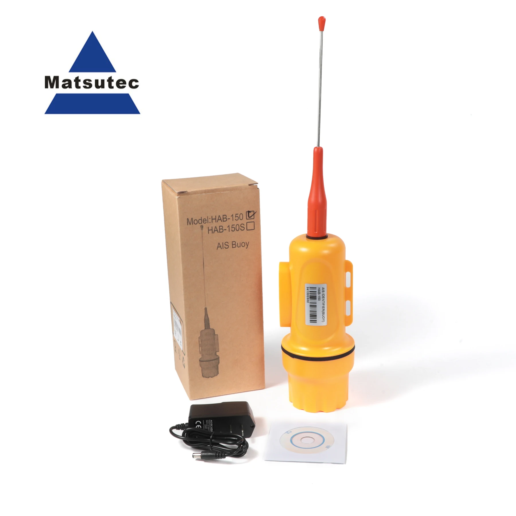 Matsutec HAB-150 15 nautical miles (15NM) Marine Fishing Net AIS beacon Long distance marine ais fishing net beacon