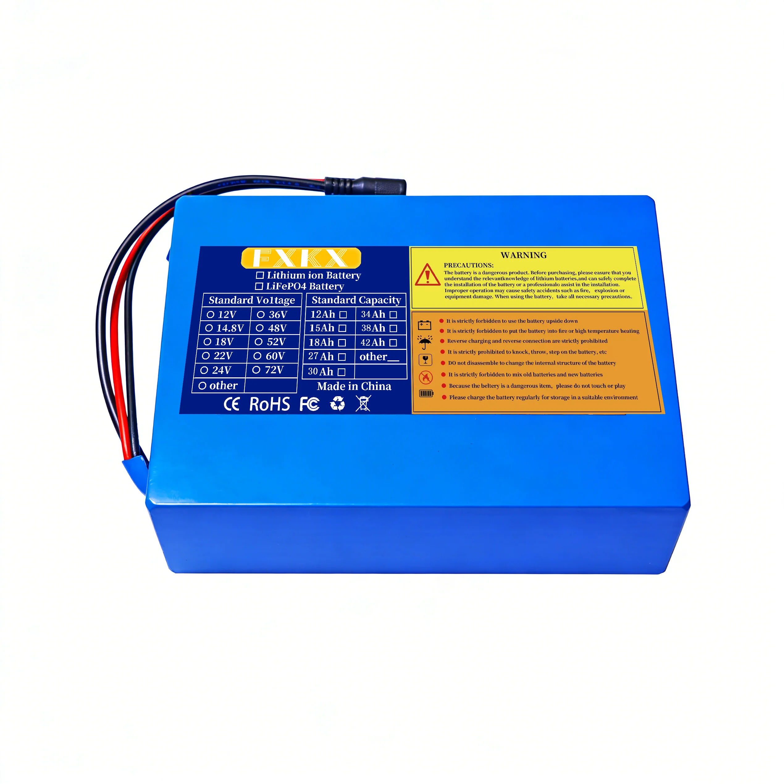 Kugoo M2Pro S1, S2, S3 Pro Scooter 18650 Wiederaufladbarer Li-Ionen-Akku 500W, Eingebautes BMS 10S3P 36V 10Ah