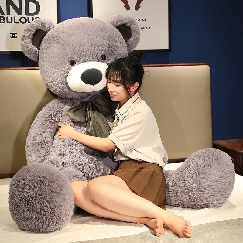 5 Colors Creative Big Size Bear Plush Toy Giant Stuffed Animals Soft Sleep Hug Pillow Baby Dolls Birthday Valentines Day Gift