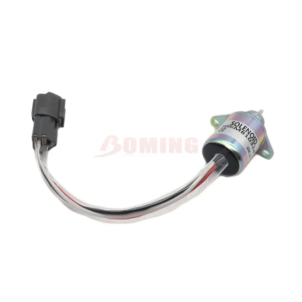 12V Car Fuel Shut Off Solenoid M810324 For John Deere tractor For Yanmar M808284 119233-77932 119653-77950 11923377932 New