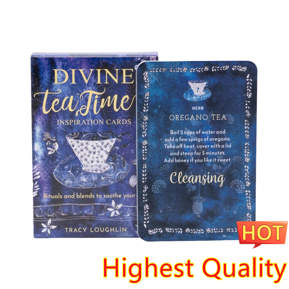 Future Divine Tea Time Oracle Oracle Card  Necromancy  Board Game  Prediction  Deck