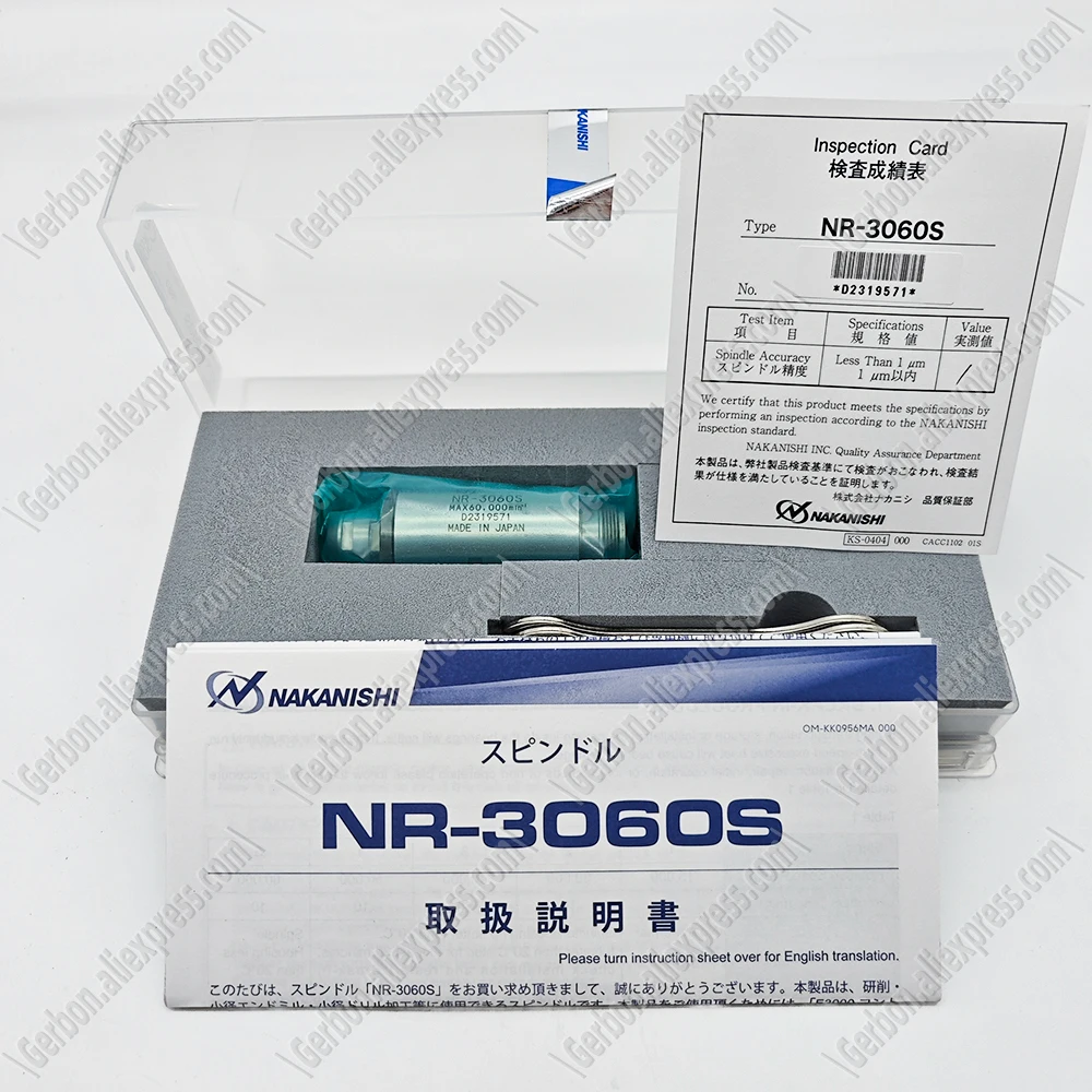 

Оригинальный Новый NAKANISHI NR-3060S, короткий шпиндель, прямой шпиндель E3000, воздушная скорость 7859, макс. 60000 мин, ⁻