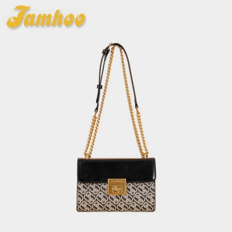 

Jamhoo Luxury Organ Bag Trend Ins Chain Envelope Bag Simple Messenger Small Square Bag Women Shoulder Bags For Women Bolas Hobo