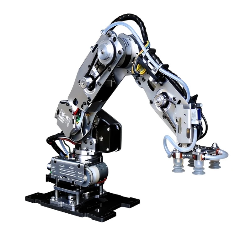 Big Load 4 Axis Stepping Robot Arm with Suction Cup And Stepper Claw For Arduino Robot DIY Kit Gcode Programmable Stepper Motor