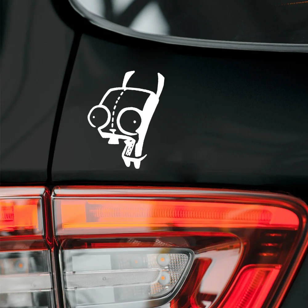 

1PC Whimsical Alien Design Sticker, Great for Car Interiors, Notebook Pages, Water Bottles & Bicycle Frames