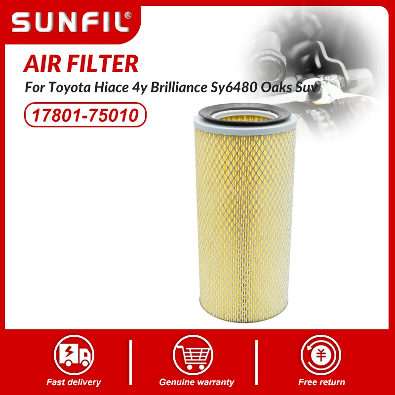

Car Engine Air Filter for Toyota Hiace 4y Brilliance Sy6480 Oaks Suv Hyundai Hb100 17801-75010