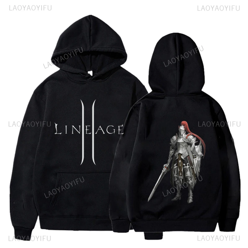 Classic  Anime Game  LINE AGE  Autumn winter Trend  Leisure  Fashion Hot Sale Unisex Pullover Hoodies