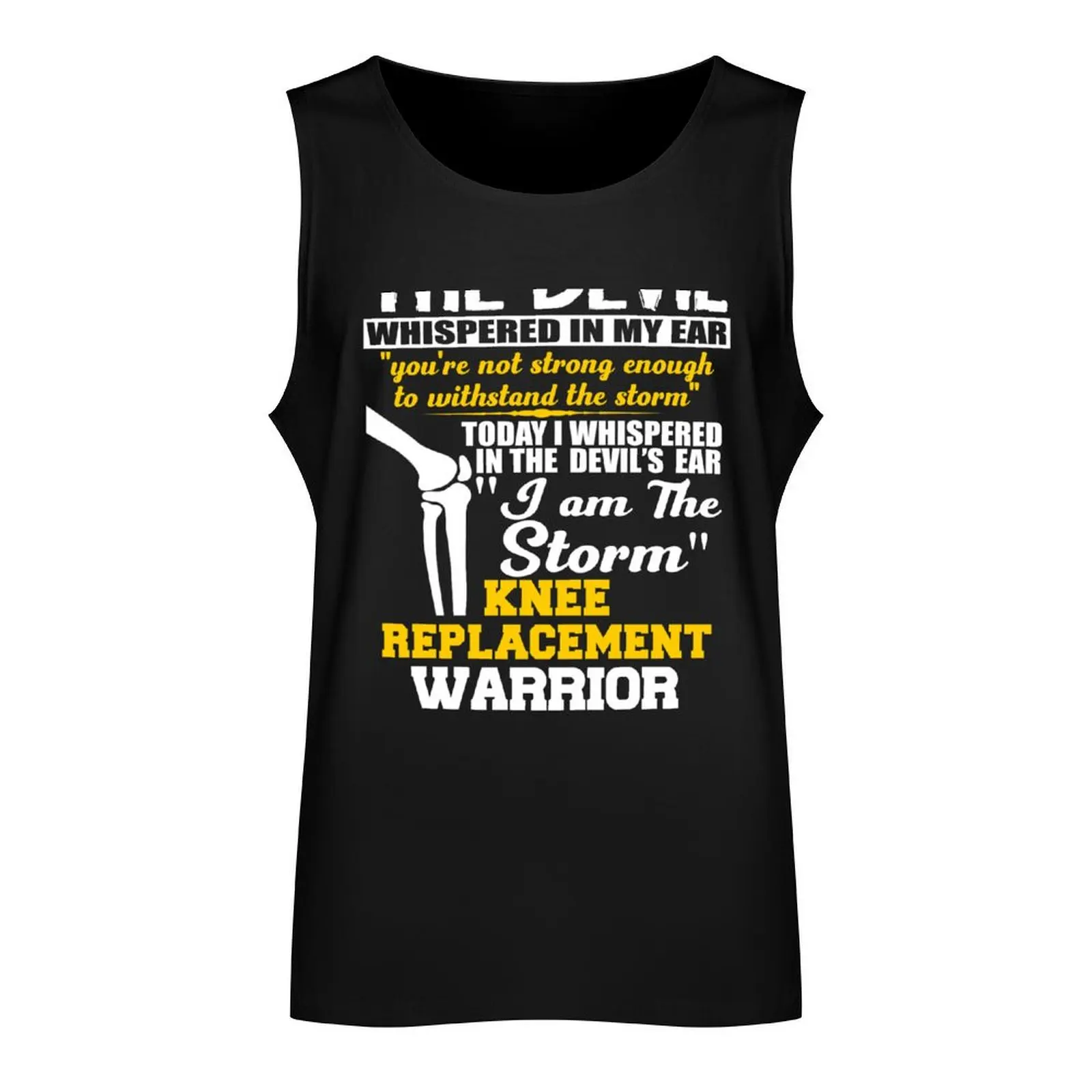 Knee Surgery Shirt I am the Storm Knee Replacement Warrior New Knee Replacement Shirt Join Replacement Shirt Surger Tank Top